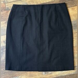BANANA REPUBLIC WOMENS  BLACK PENCIL SKIRT SZ 10 EUC